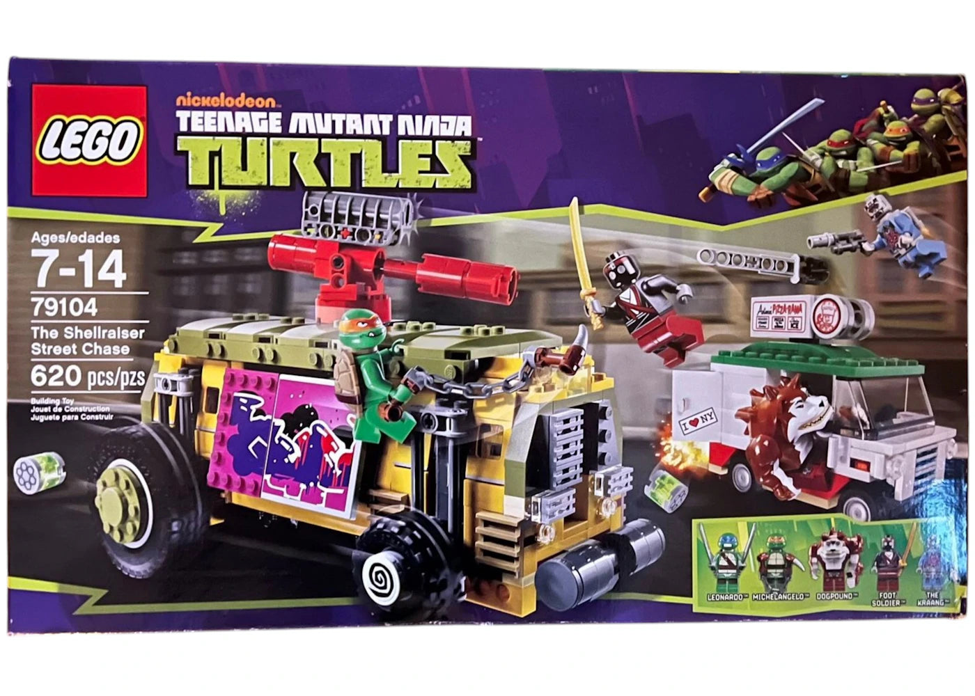 LEGO Teenage Mutant Ninja Turtles The Shellraiser Street Chase Set 79104