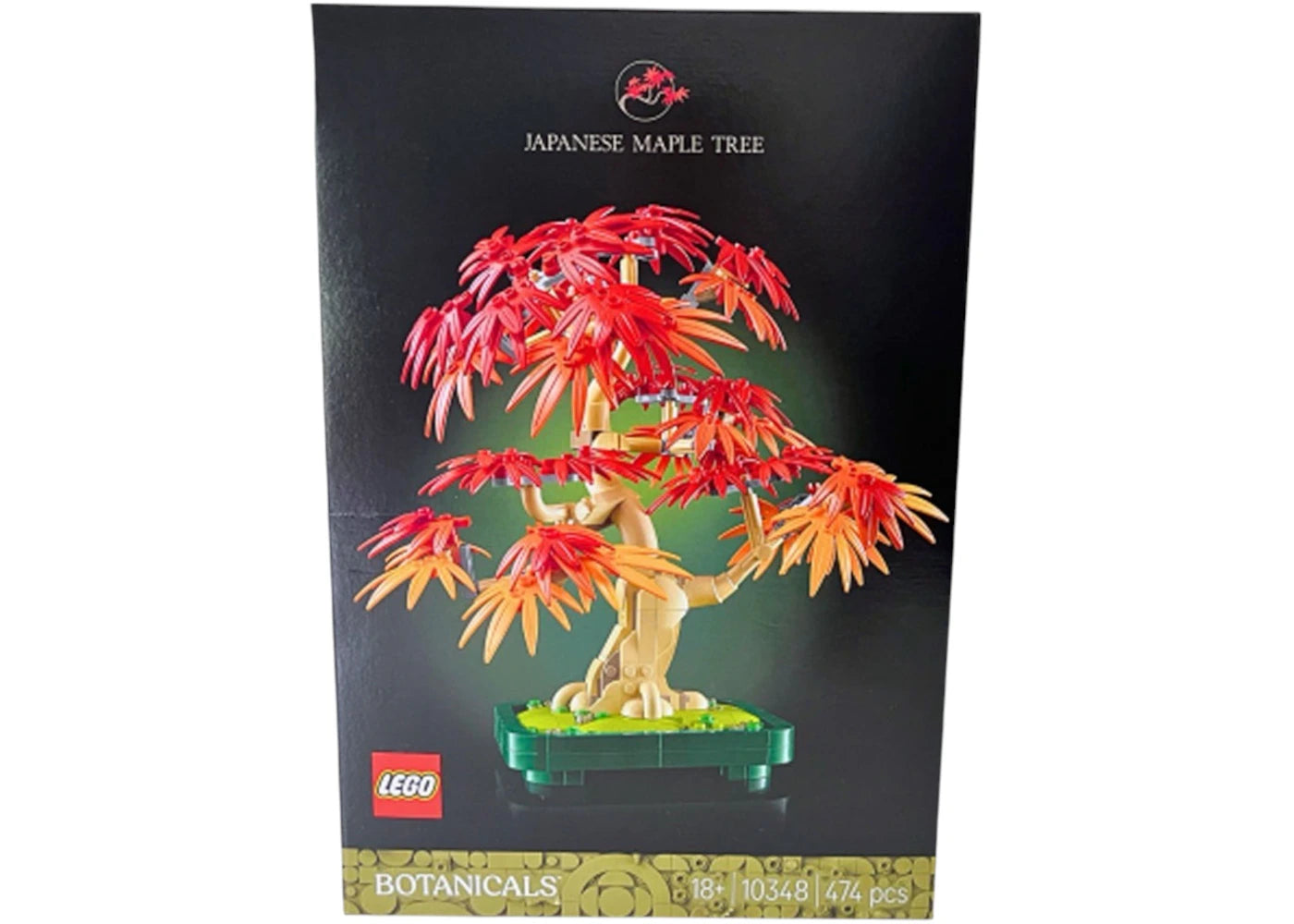 LEGO The Botanical Collection Japanese Red Maple Bonsai Tree Set 10348