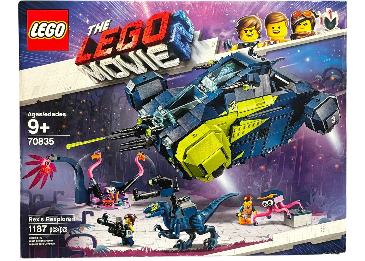 LEGO The LEGO Movie 2 Rex's Rexplorer! Set 70835