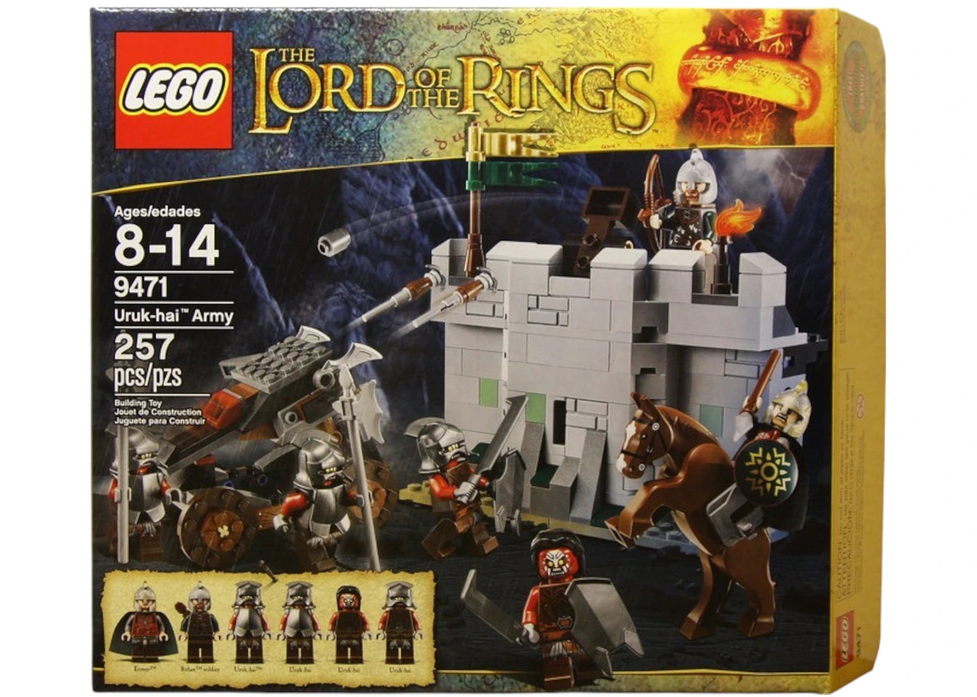 LEGO The Lord of the Rings Uruk-Hai Army Set 9471 - authentic LEGO building set