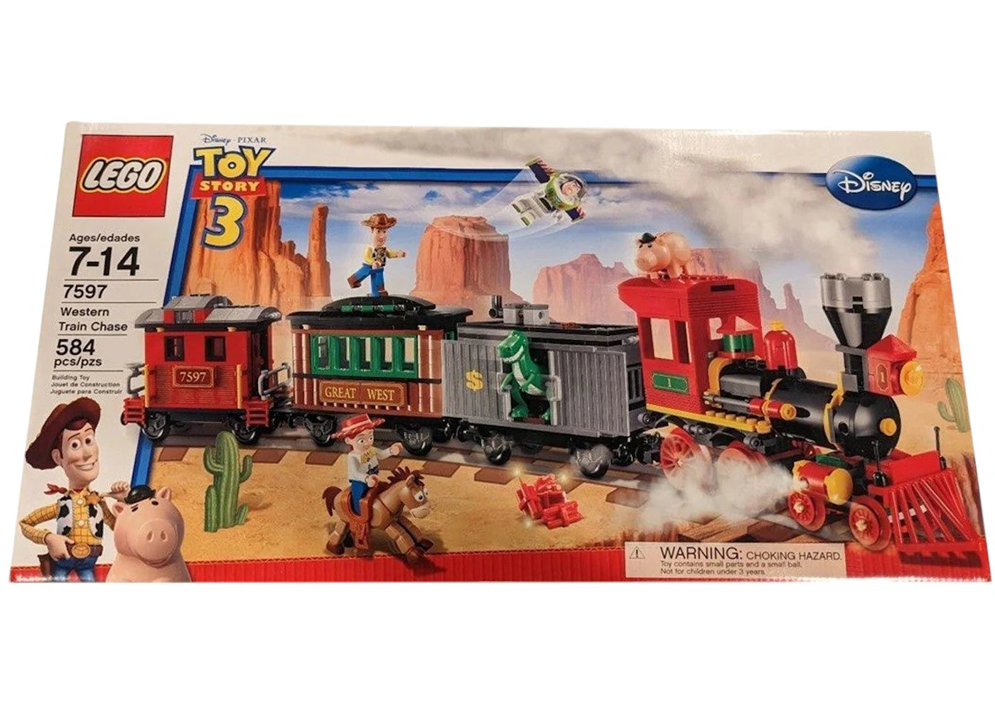 LEGO Toy Story Western Train Chase Set 7597 - authentic LEGO building set