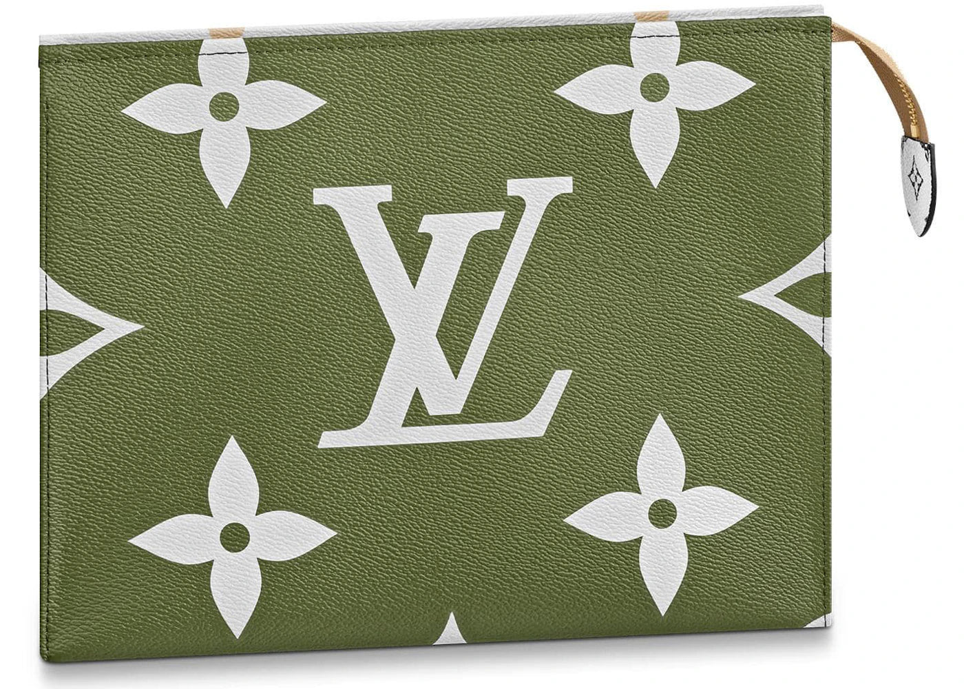 Louis Vuitton Toiletry Pouch 26 Monogram Giant Khaki sneakers - authentic Louis Vuitton shoes