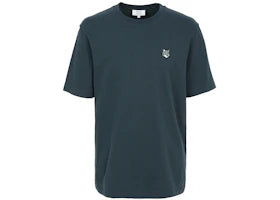 Maison Kitsune Fox Head Short Sleeve T-shirt Navy