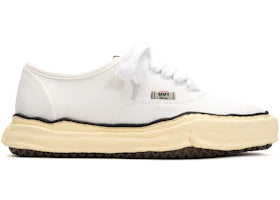 Maison Mihara Yasuhiro Baker Vintage-Like OG Sole Canvas Low White