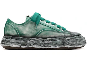 Maison Mihara Yasuhiro Peterson 23 OG Sole Faded Leather Low Green Black