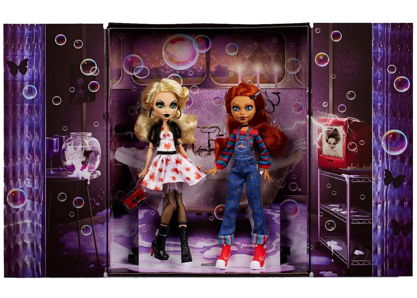 Mattel Monster High Skullector Chucky und Tiffany Puppe (2er-Pack)