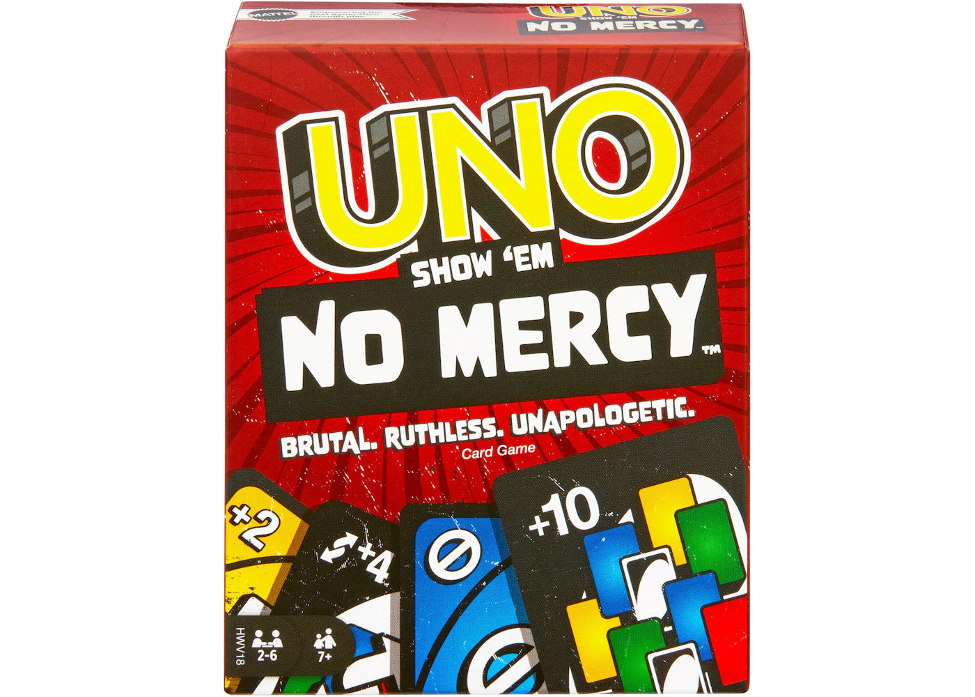 Mattel UNO Show âem No Mercy Card Game
