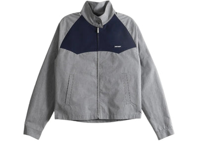 Miu Miu Women's Vichy Check Blouson Jacket Grigio