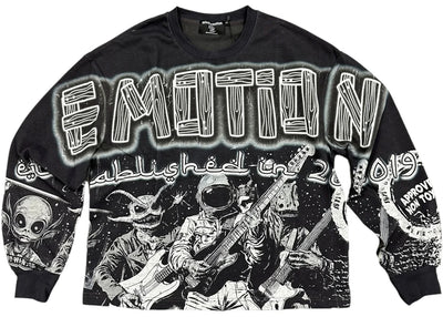 Mixed Emotions Astro Longsleeve Black