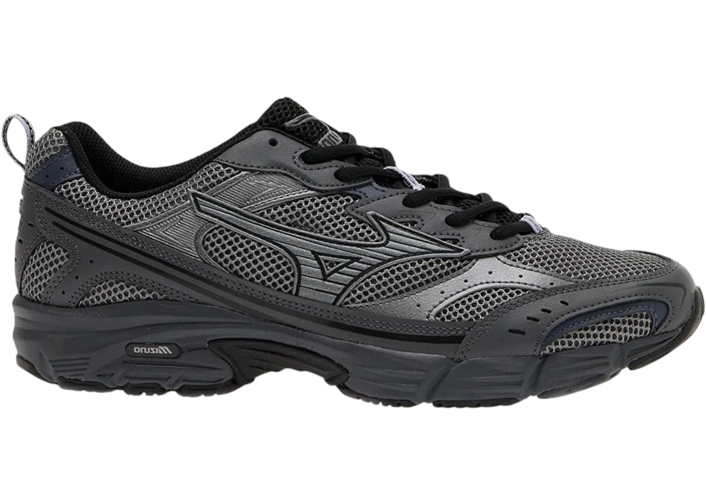 Mizuno MXR Quiet Shade Silver Iron Gate sneakers - authentic Mizuno shoes