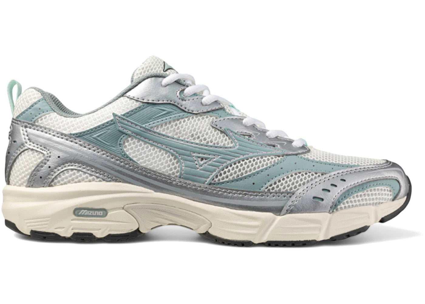 Mizuno MXR Snow White Slate Harbor Mist sneakers - authentic Mizuno shoes