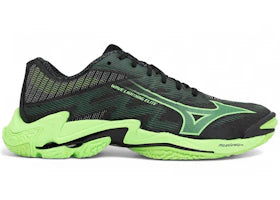 Mizuno Wave Lightning Elite Black Glowing Apple Mandarin Orange