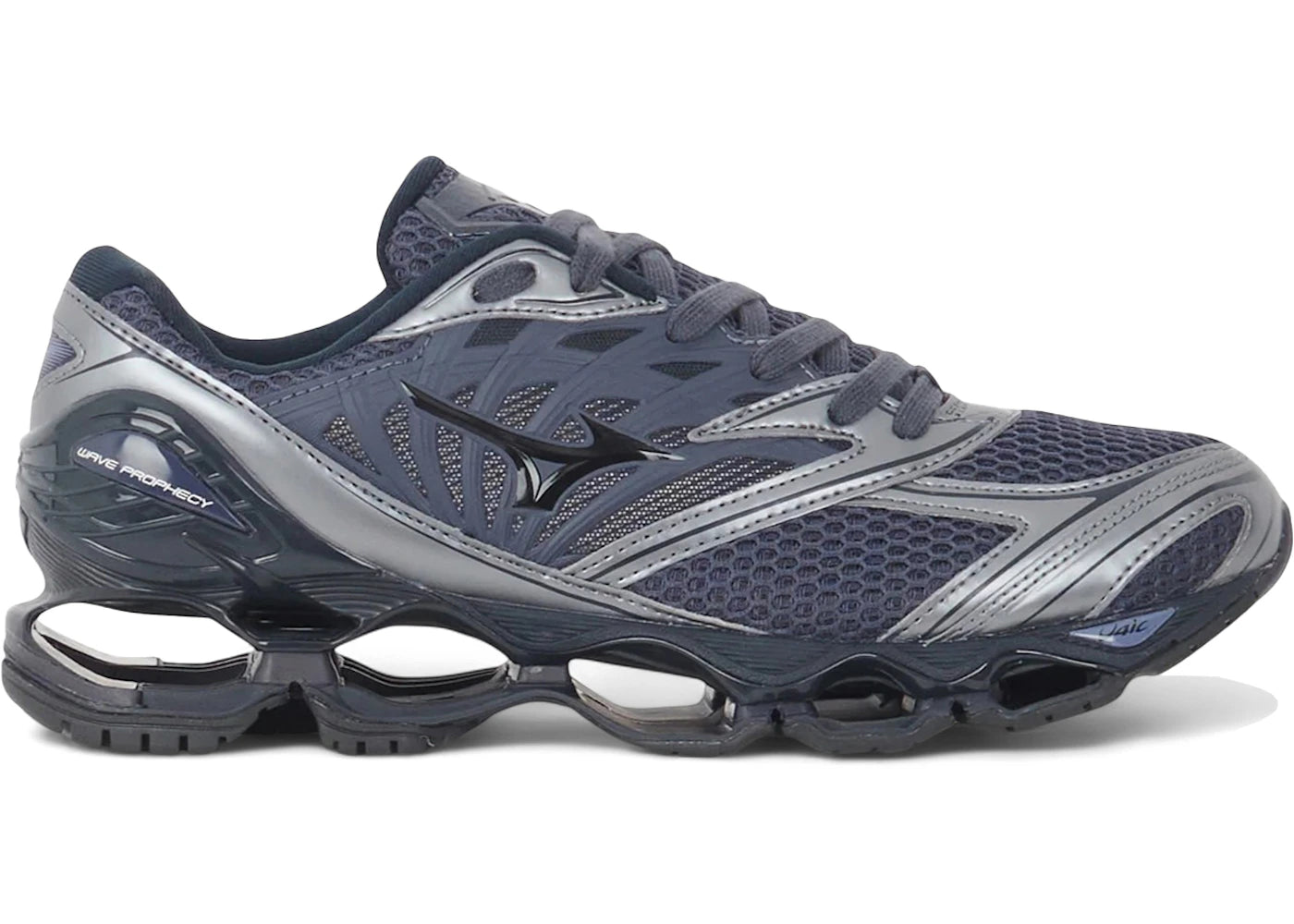 Mizuno Wave Prophecy LS Odyssey Gray Black sneakers - authentic Mizuno shoes