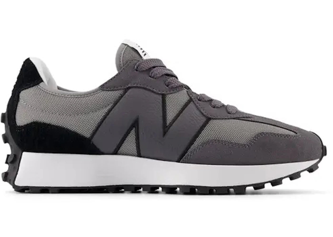 New Balance 327 Black Grey Castlerock