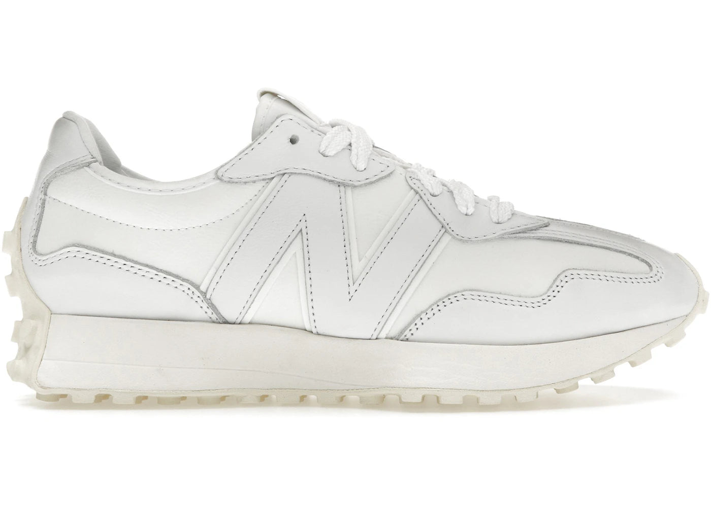 New Balance 327 White Leather