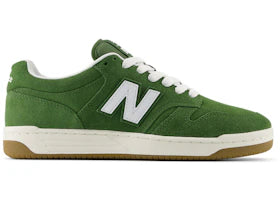 New Balance 480 Dark Olive White