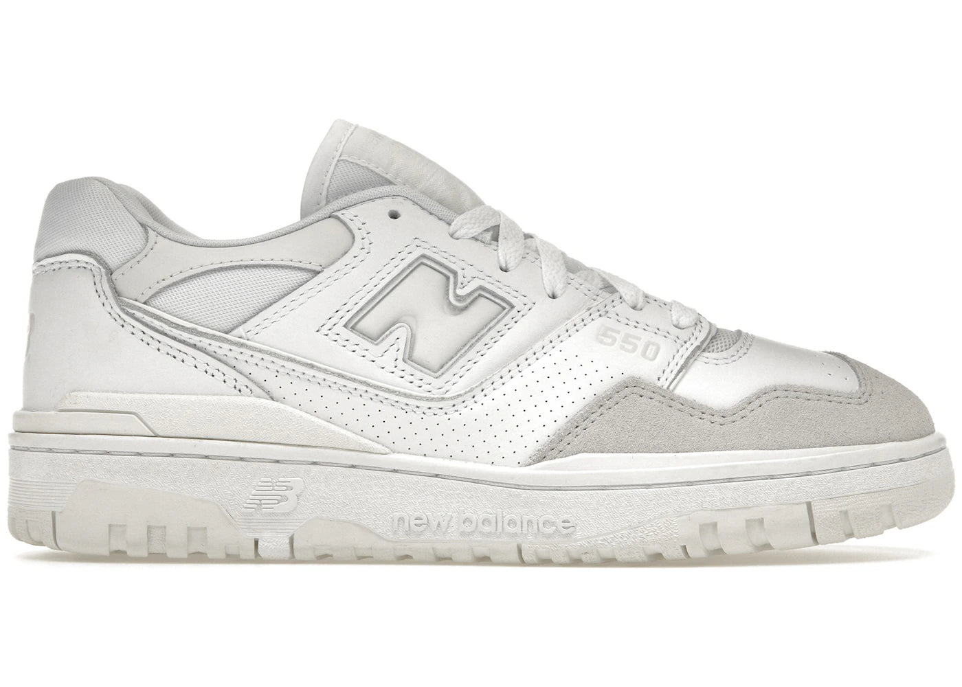 New Balance 550 White Grey Toe