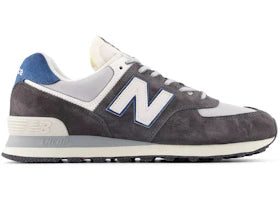 New Balance 574 Black Cement Rain Cloud Royal