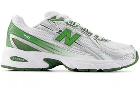 New Balance 740 White Alpine Green Silver Metallic