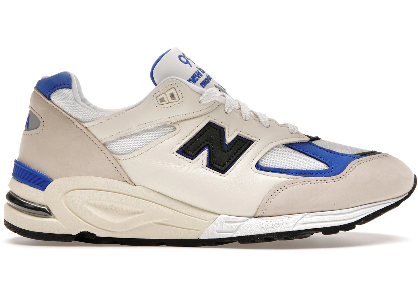 New Balance 990v2 MiUSA White Blue