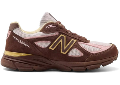 New Balance 990v4 MiUSA Pumpernickel Pink Chalk
