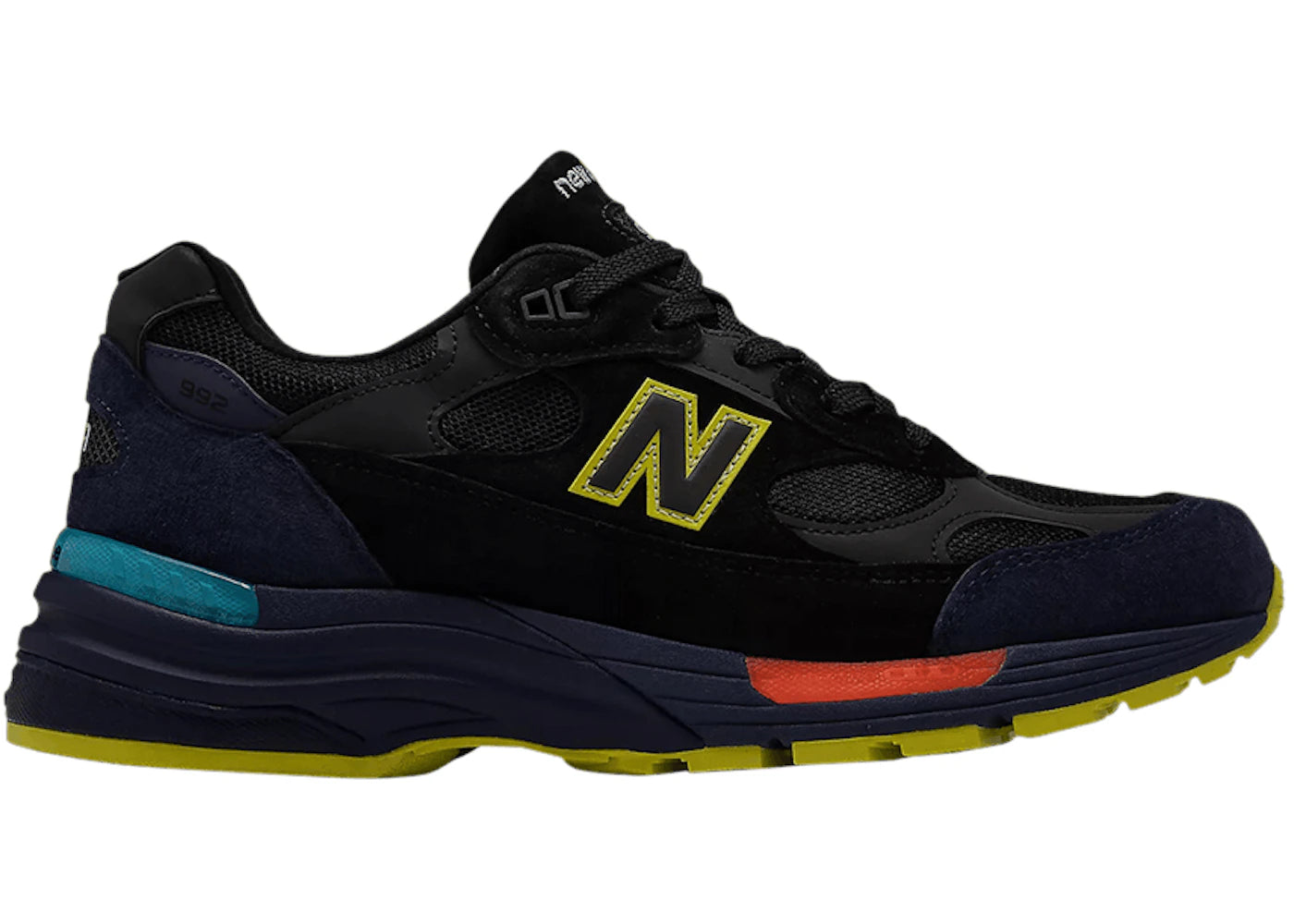 New Balance 992 MiUSA Black Purple