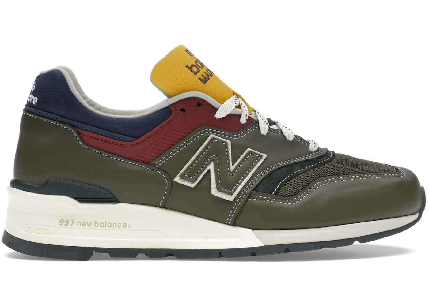 New Balance 997 MiUSA Aimé Leon Dore Dark Moss Angora