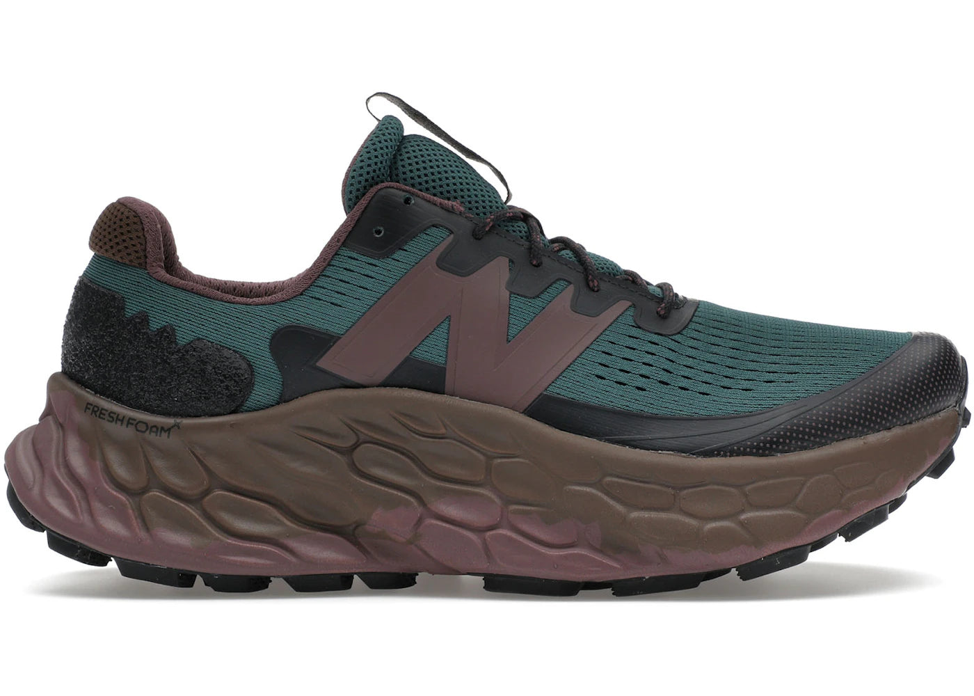 New Balance Fresh Foam X More Trail New Spruce Dark Mushroom