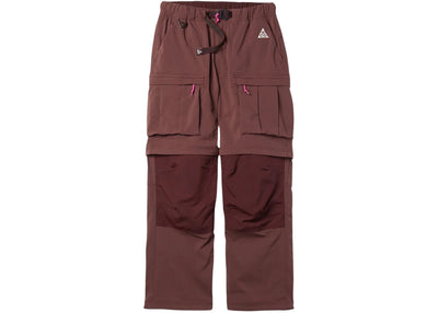 Nike ACG Smith Summit Zip Off Cargo 2-in-1 Pant Burgundy Crush
