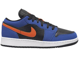 Jordan 1 Low Black Blue Orange (GS)