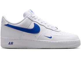 Nike Air Force 1 Low '07 Carbon Fiber Swoosh White Game Royal