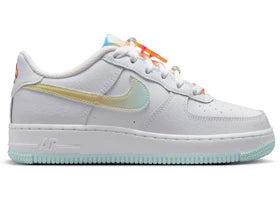 Nike Air Force 1 Low LV8 White Glacier Blue Multi-Color (GS)