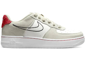 Nike Air Force 1 Low S50 Light Stone University Red (GS)