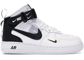 Nike Air Force 1 Mid Utility White Black (GS)