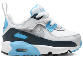 Nike Air Max 90 EasyOn White Baltic Blue Armory Navy Wolf Grey (I)