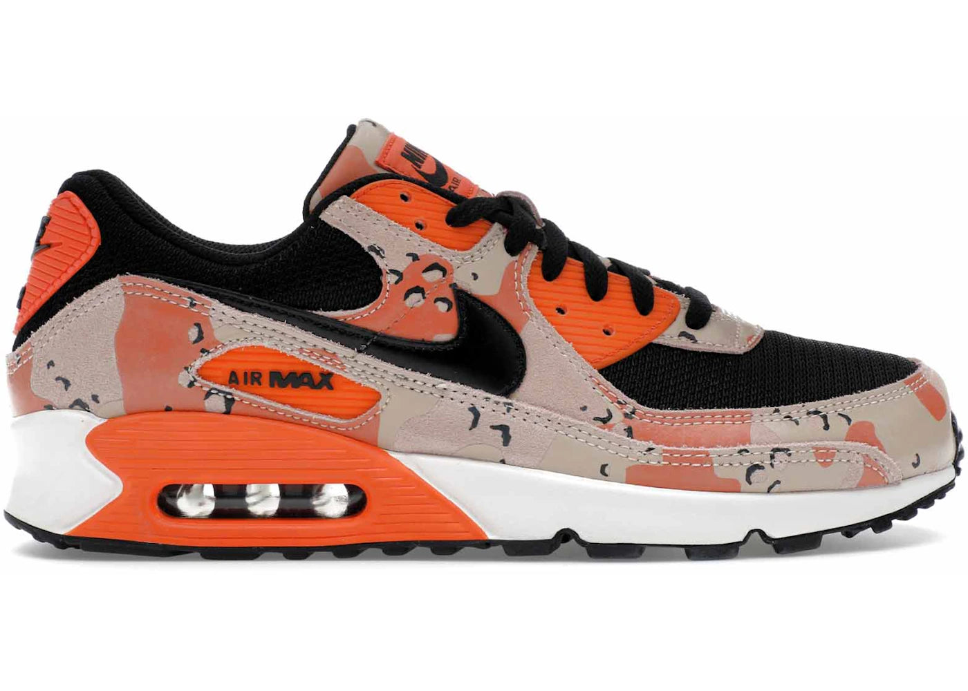 Nike Air Max 90 Premium Bio Beige Safety Orange Camo