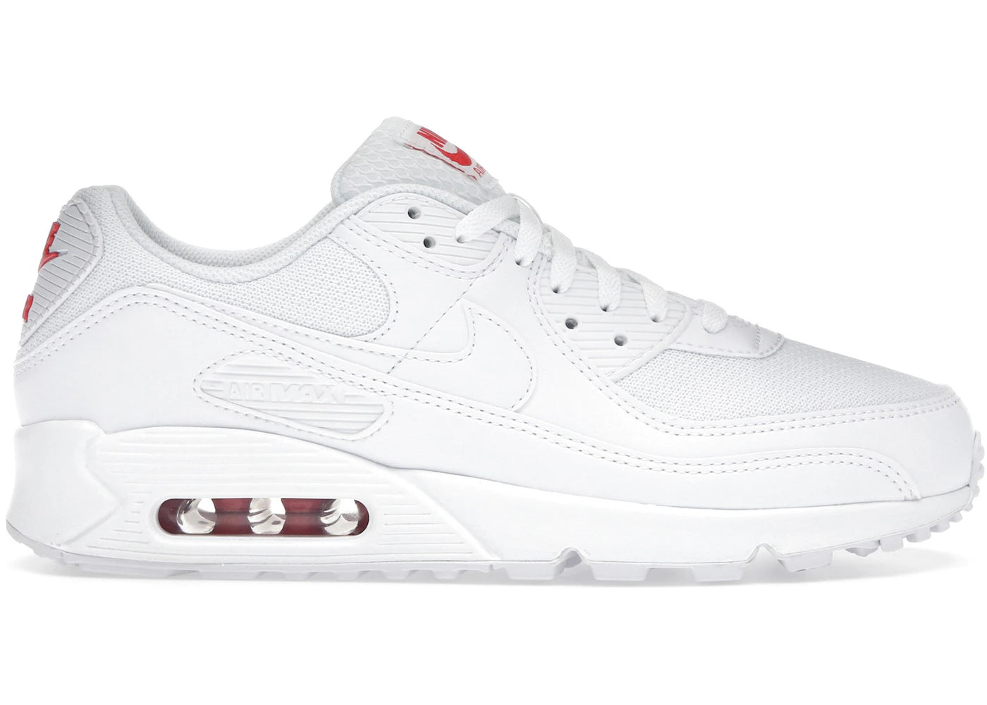 Nike Air Max 90 White Light Crimson