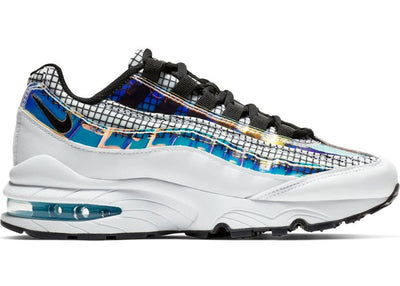 Nike Air Max 95 LV8 White Blue Glaze Black (GS)