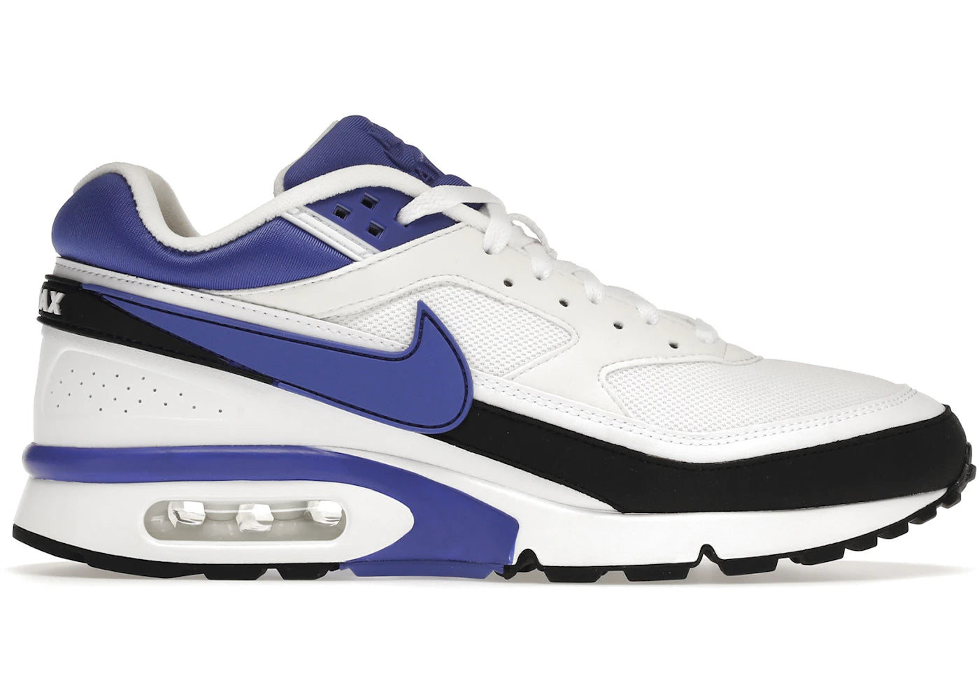 Nike Air Max BW White Persian Violet sneakers - authentic Nike shoes