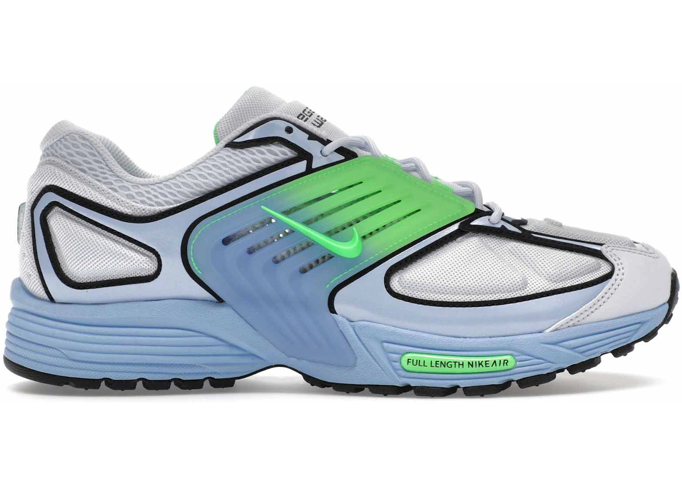 Nike Air Pegasus Wave Football Grey Green Strike