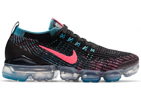 Nike Air VaporMax Flyknit 3 Black Baltic Blue Hyper Pink (Women's)