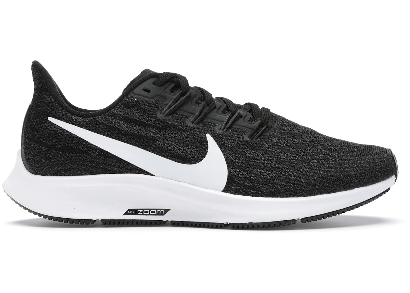 Nike Air Zoom Pegasus 36 Black White (Women's)