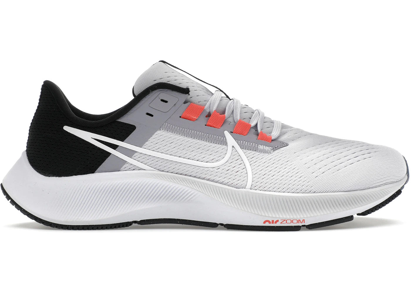 Nike Air Zoom Pegasus 38 White Black Provence Purple (Women's)