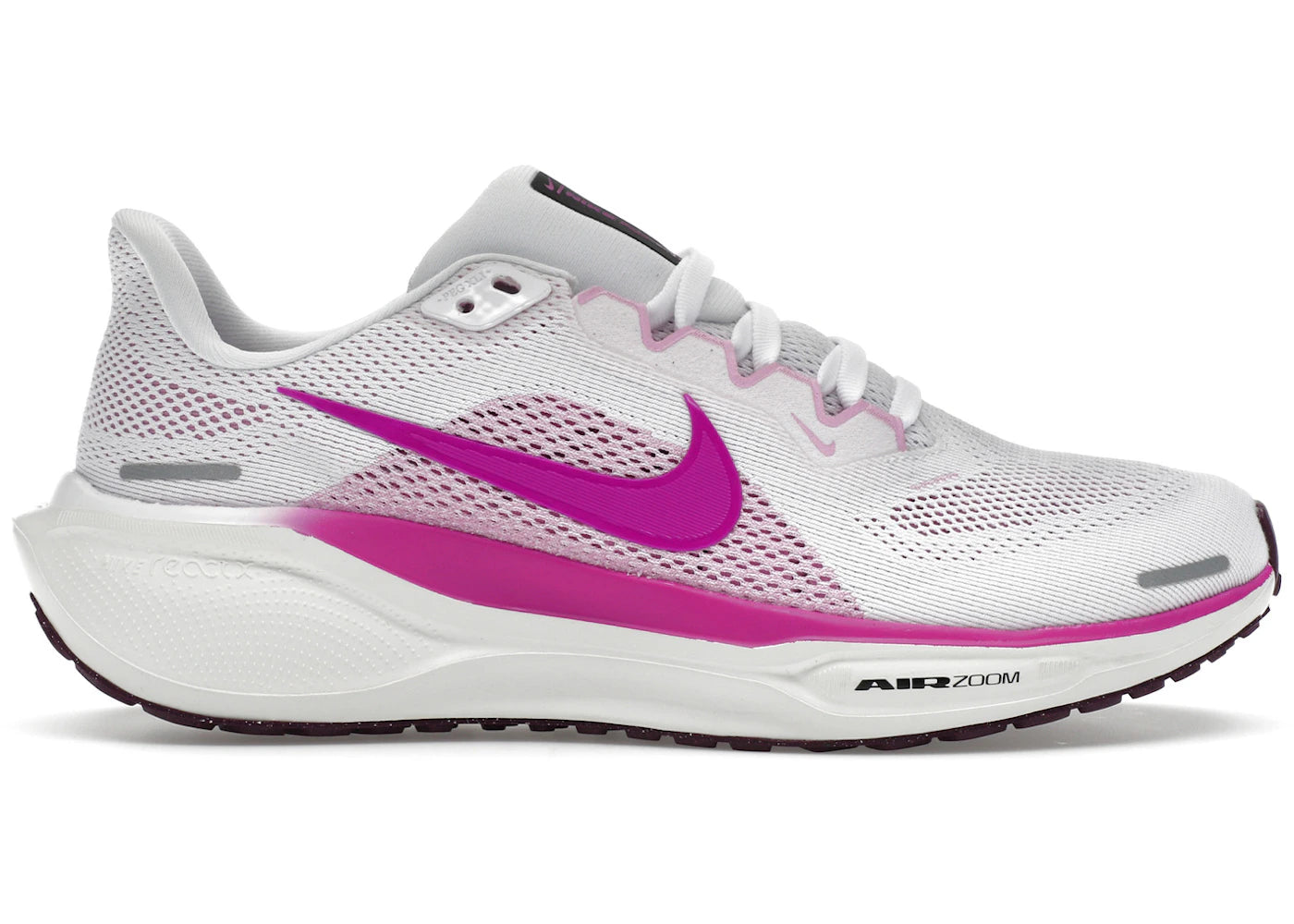 Nike Air Zoom Pegasus 41 White Black Beyond Pink Hyper Violet (Women's)