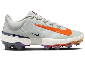Nike Alpha Huarache Elite 4 Low MCS Light Silver Jade Horizon Phantom Laser Orange