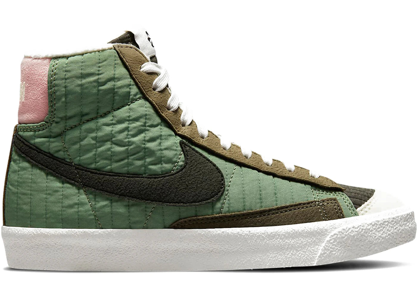 Nike Blazer Mid 77 Premium Toasty Sequoia Quilted (GS) sneakers - authentic Nike shoes