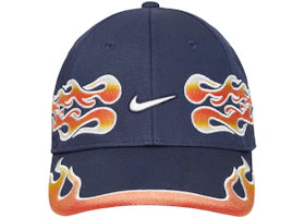 Nike Club Semi-Structured OG Flame Cap Midnight Navy