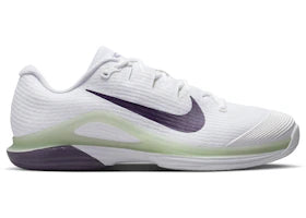 Nike Court Air Zoom Vapor 12 HC White Volt Dark Raisin