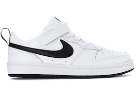 Nike Court Borough Low 2 White Black (PS)