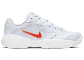 Nike Court Lite 2 Football Grey Bright Crimson (Women's)